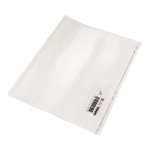 Обложка ПП со штрихкодом для учебников мл. классов, КЛЕЙКИЙ КРАЙ, 70 мкм, 265х450мм, ПИФАГОР, 227416