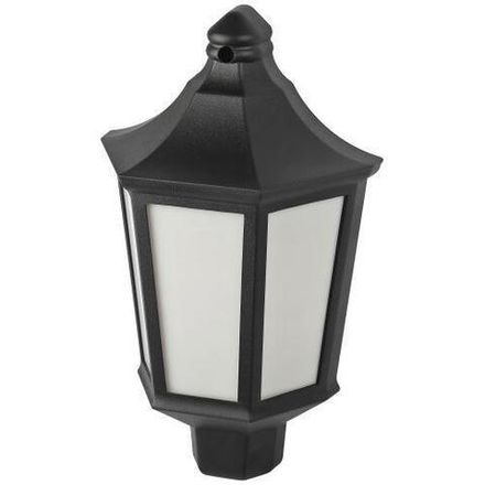 Светильник садово-парковый НБУ 06-60-003 Ника 60Вт черн. бел. основание матов. Эра Б0061158