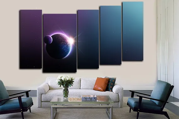 Модульная картина "Затмение"