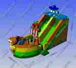 Коммерческий надувной батут "Побег из зоопарка"