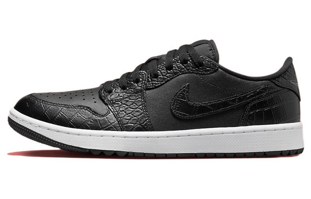 Кроссовки Jordan Air Jordan 1 Low Og Golf "Black Croc"