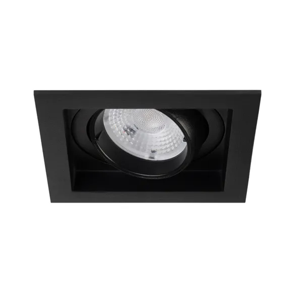 Светильник MS-VORTEX-BUILT-S90x90-12W Warm3000 (BK-BK, 20 deg, 230V) (Arlight, IP20 Металл, 5 лет) 058371