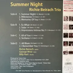 Richie Beirach Trio – Summer Night - Hyper Magnum Sound - 2LP