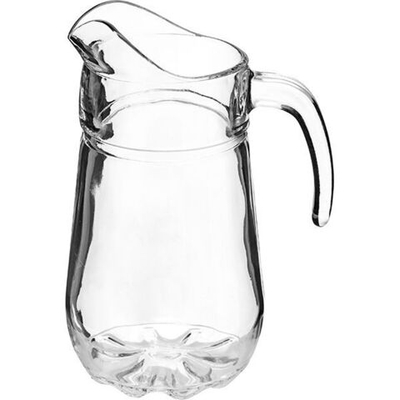 Кувшин «Сильвана»;стекло;1,35л;D=11,H=23,L=16см;прозр. (Цвет: прозрачный)