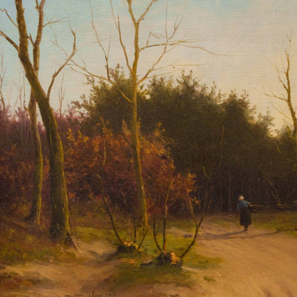 Картина «Заготовка хвороста»