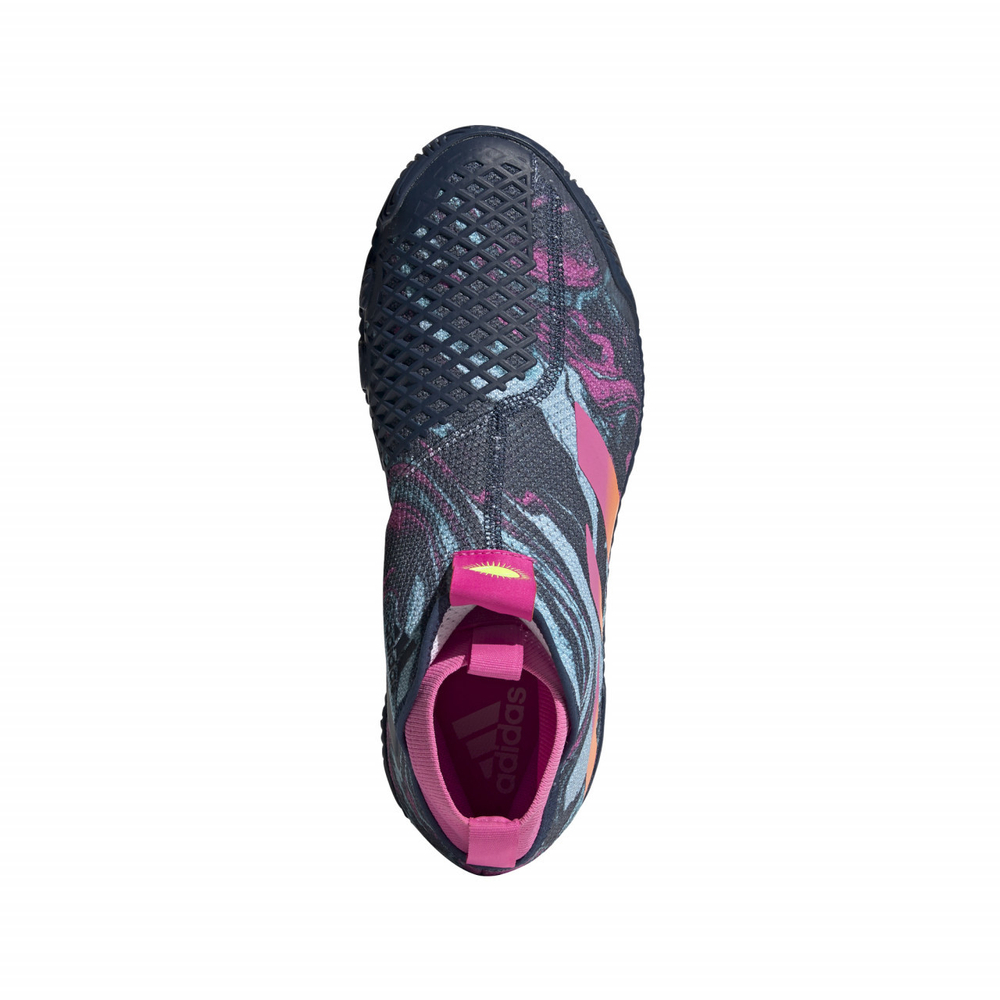 Мужские кроссовки теннисные Adidas Stycon M - crew navy/screaming pink/screaming orange