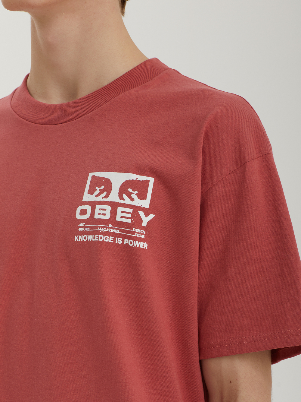 Мужская Футболка Obey Permission