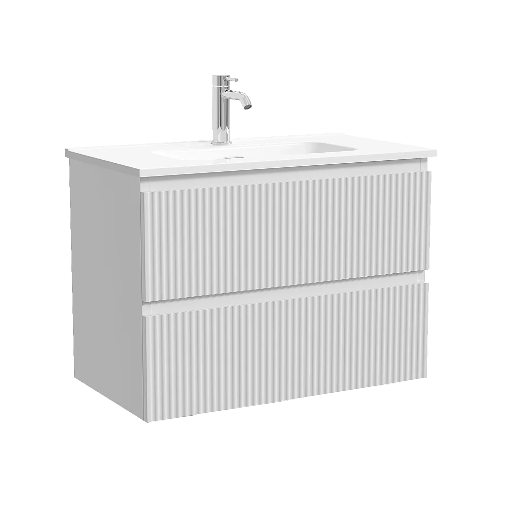 Тумба с раковиной Sancos Snob R SNR70/39W/CN7029 Bianco