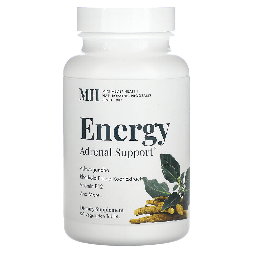 Michael's Health, Energy Adrenal Support, 90 вегетарианских таблеток