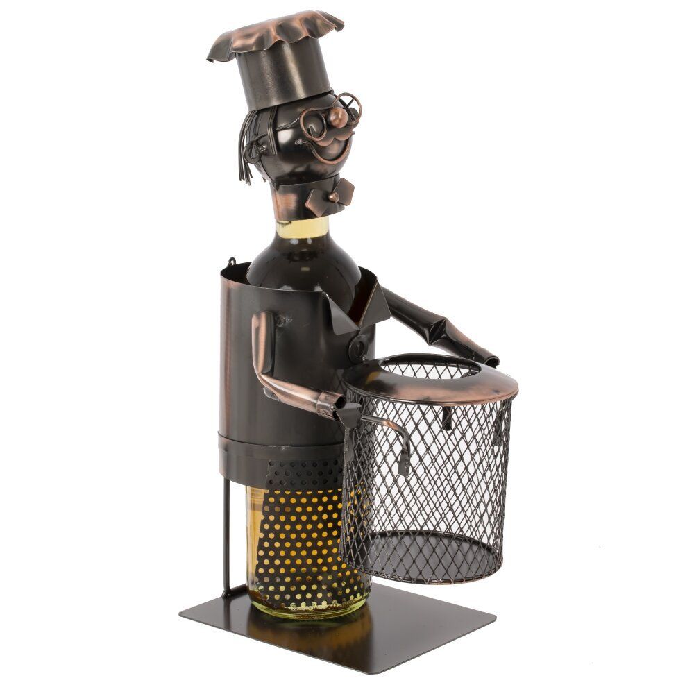 GAEM Подставка для бутылки "Повар", L18 W16 H20 см