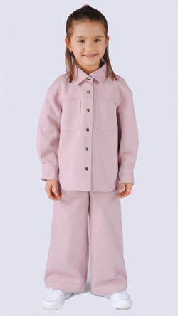 Рубашка джинсовая для девочки 2-8 лет Fleur de Vie