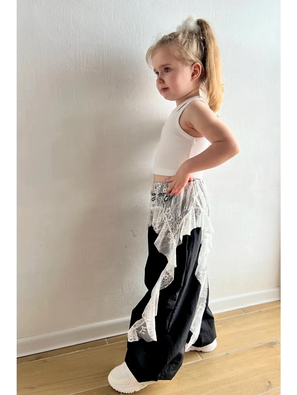 Брюки широкие парашюты