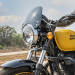 Ветровое стекло Royal Enfield, тонированное Flyscreen – Meteor 350, арт. KXA00063