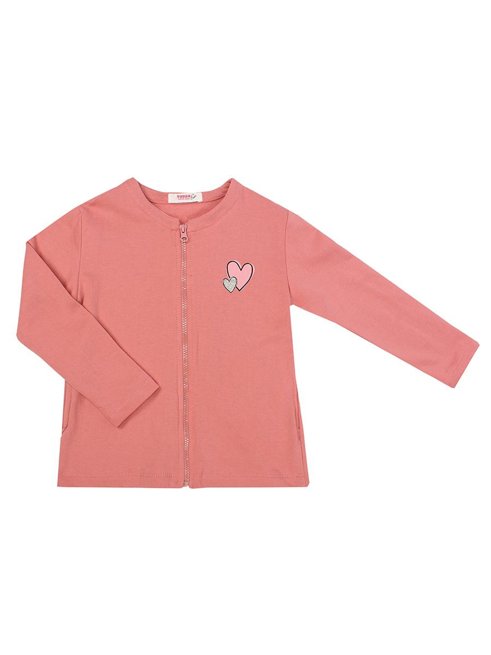 Джемпер д/девочки M1147FN-3/6 р.98 пудровый (Такро)