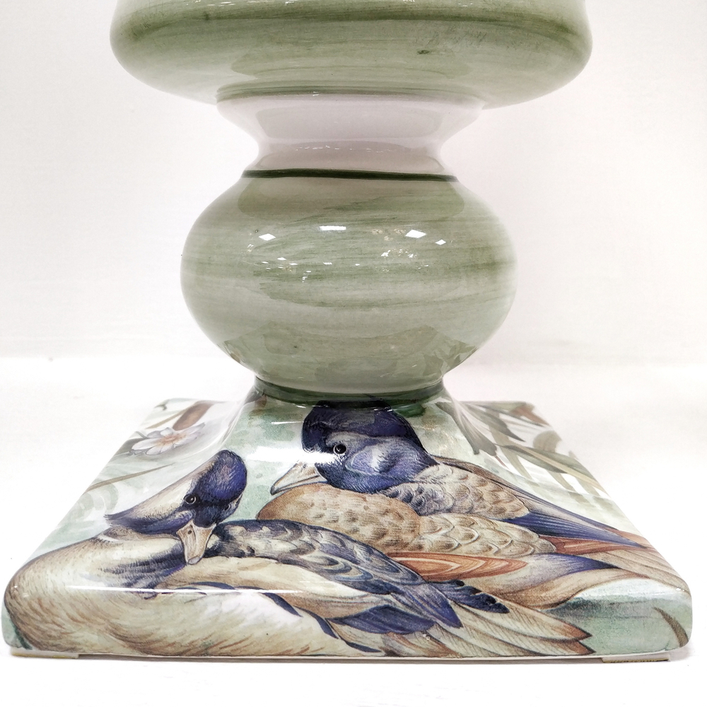 Ваза на ножке Утки 36 см