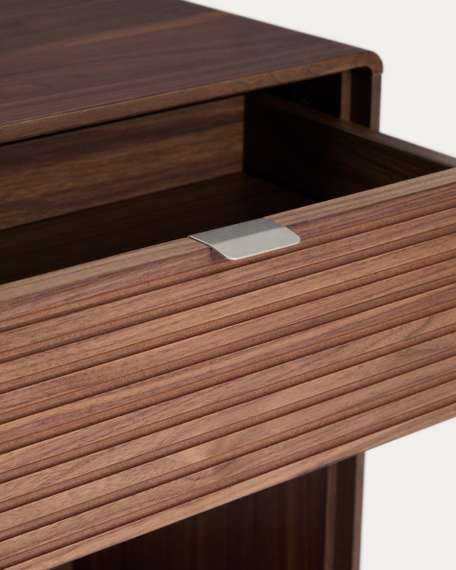 Буфет Norlen с ящиком и полкой из орехового шпона 60 x 81 см