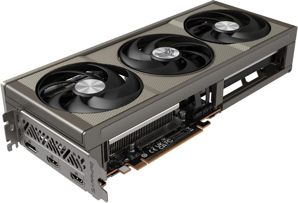 Видеокарта Sapphire AMD  Radeon RX 9060XT 11350-01-20G NITRO+AMD RADEON RX 9060 XT GAMING OC 16GB DUAL 16ГБ Nitro+, GDDR6, OC,  Ret
