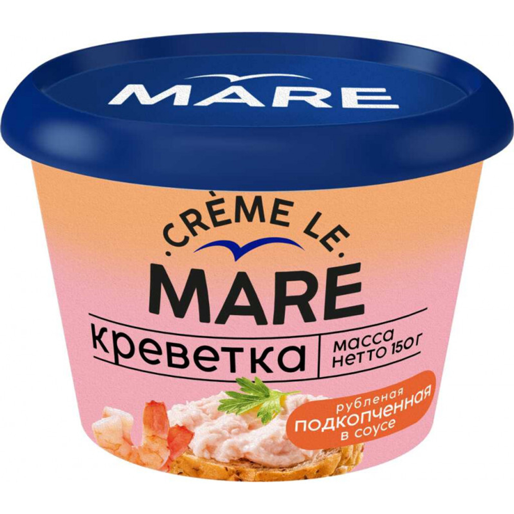 Балтийский Берег Creme Le Mare Креветка рубленая подкопченая в соусе 150 гр