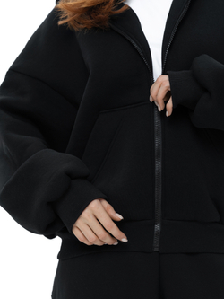 Oversize худи на молнии