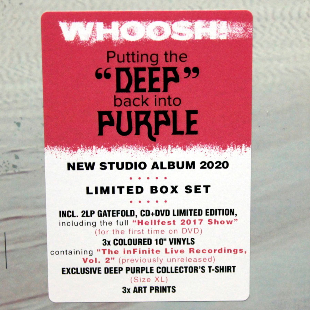 Deep Purple / Whoosh! (Limited Edition Box Set)(Coloured Vinyl)(2LP+CD+DVD+3x10" Vinyl EP)