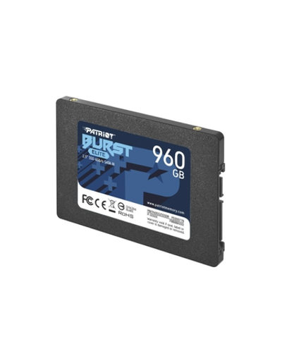 SSD жесткий диск SATA2.5" 960GB BURST PBE960GS25SSDR PATRIOT
