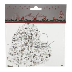 GAEM Украшение новогоднее "Сердце", L12 W0,4 H12 см