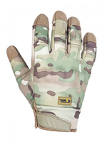 Тактические перчатки Gongtex SoftShell палые, Мультикам