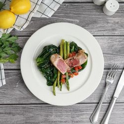 Тарелка d 26,7 см h2,2 см Impress Noble [6]