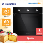 Газовый духовой шкаф Maunfeld EOGC604B