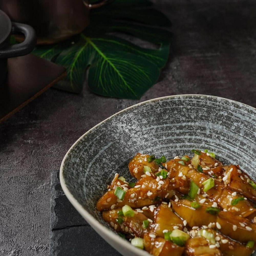 Салатник 250 мл 16,2*13,8 см h5,2 см глазурь Wave Up Glossy Stone Untouched Taiga P.L. [1]