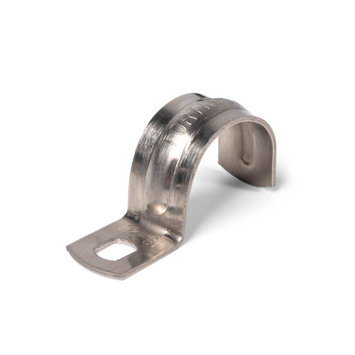 Скоба из нержавеющей стали СМО (INOX) 8-9 Fortisflex (20 шт.)