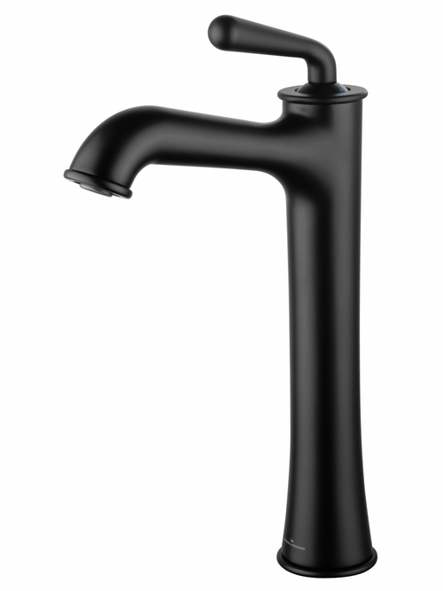 Смеситель для раковины высокий WONZON & WOGHAND STEAM, Черный матовый (WW-88239008-MB)