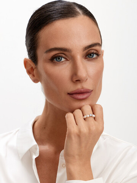 91003236 Кольцо Selena Pearls