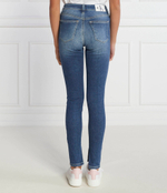 Джинсы HIGH RISE SUPER SKINNY ANKLE CALVIN KLEIN JEANS - голубой(J20J221773)