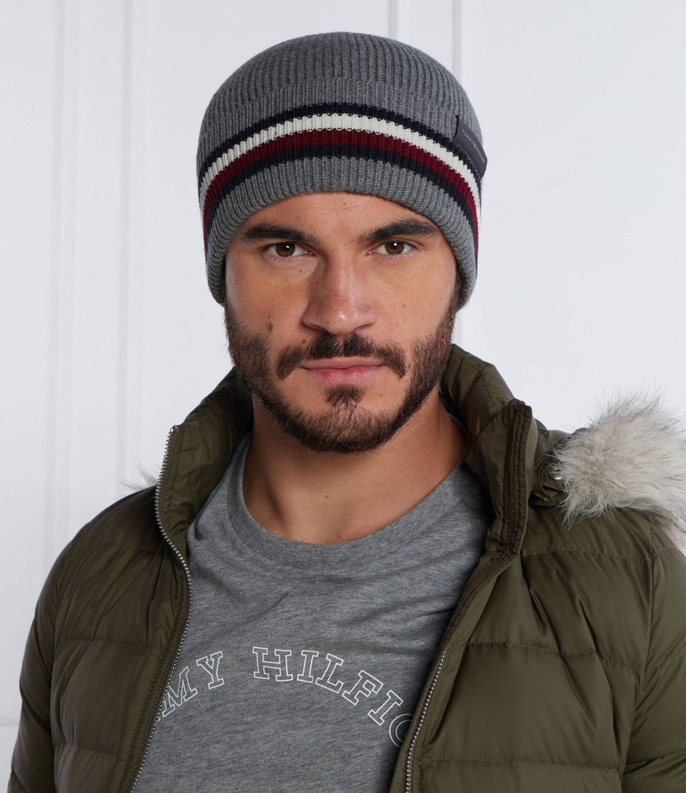 Шапка CORPORATE Tommy Hilfiger - серый(AM0AM11484)