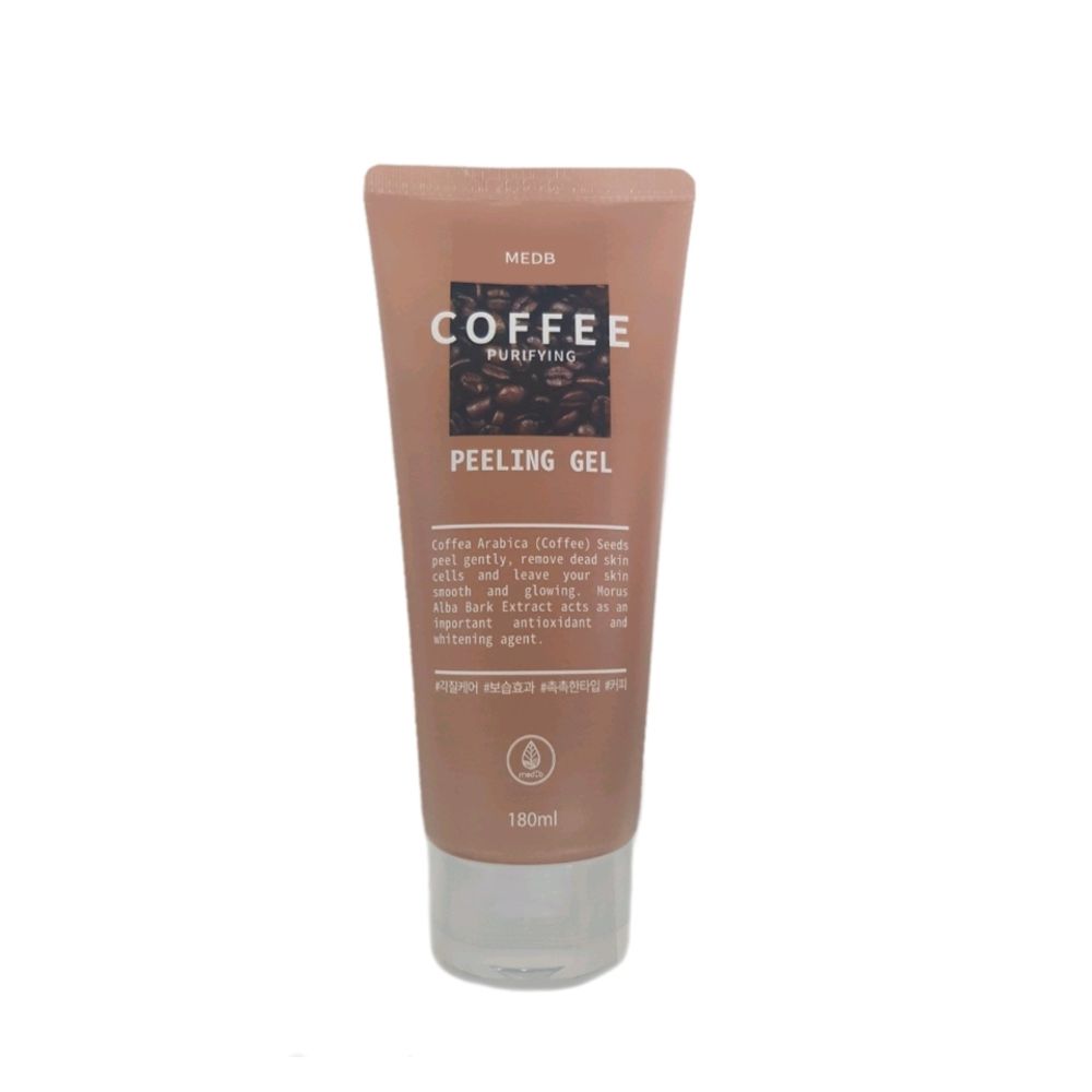 Гель-скатка с экстрактом кофе Med B Coffee Purifying Peeling Gel, 180 мл.