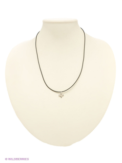 "Бусери мод." подвеска в родиевом покрытии из коллекции "Gammi" от Jenavi с замком карабин