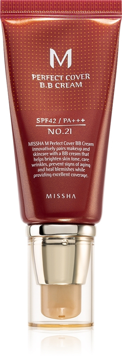 Missha M Perfect Cover - BB-крем с высокой степенью защиты от ультрафиолета, 50 ml
