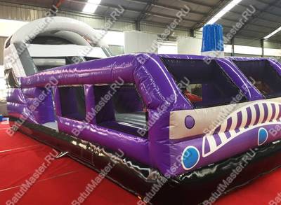 Детская надувная горка "Патруль времени"