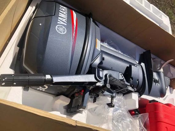 2х-тактный лодочный мотор YAMAHA 30HMHS Б/У