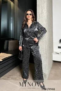 Костюм 466-черный Minova