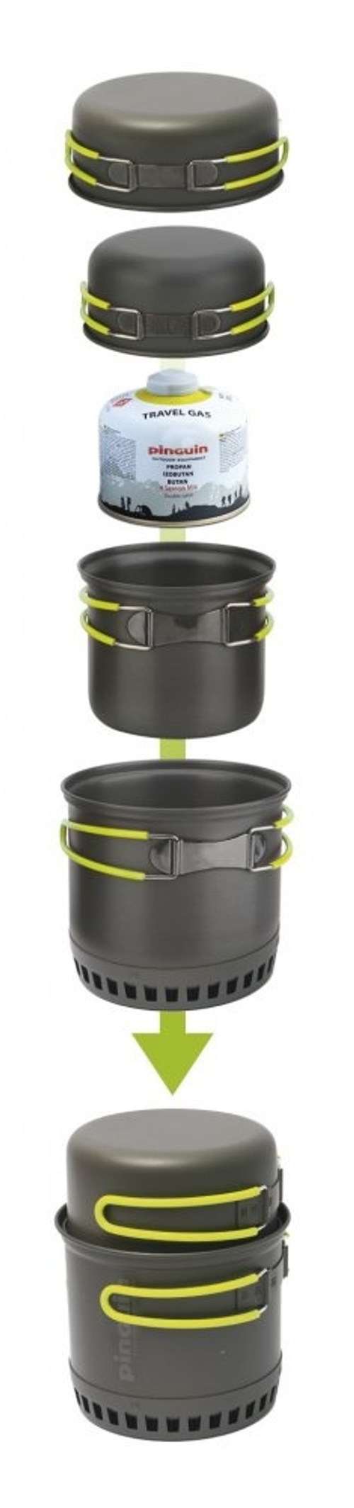 Набор посуды Pinguin Double X