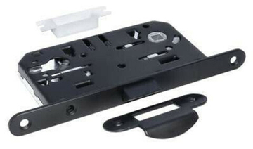 1885P-BL защелка под цилиндр бесшумная (черная) 1/5 "Morelli"