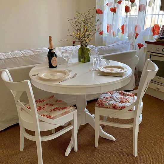 Стол Эдельвейс К 900 (дуб/тон Венге)