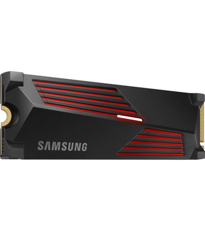 SSD M.2 (PCI-E NVMe 2.0 Gen 4.0 x4) 2Tb Samsung 990 PRO (R7450/W6900MB/s) with Heatsink, 1year