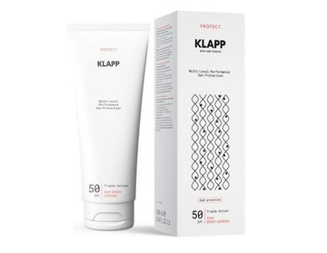 KLAPP Cosmetics Солнцезащитный лосьон для тела SPF50 New 200 мл. |