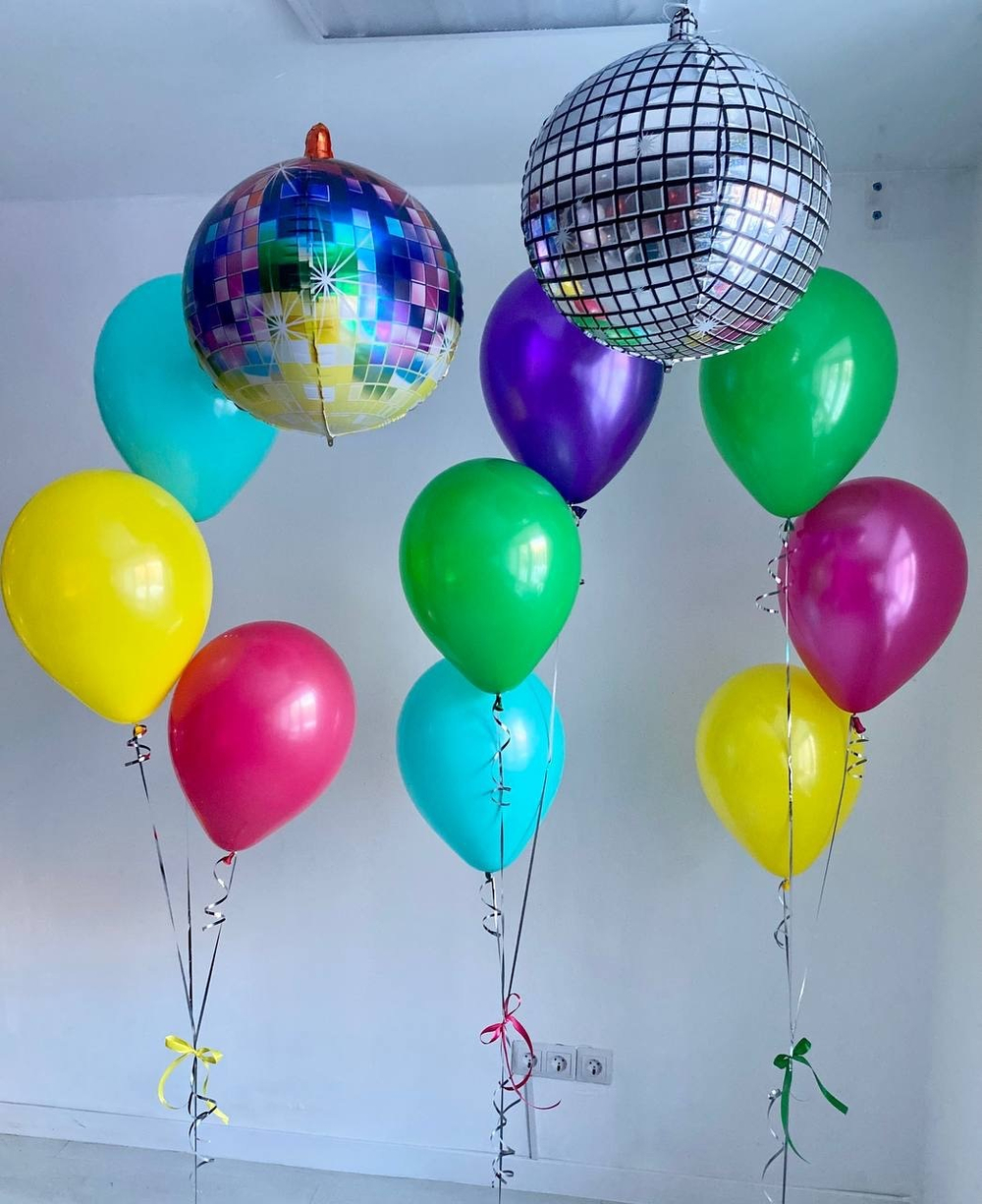 Воздушные шары в стиле ДИСКО (DISCO) №2706)