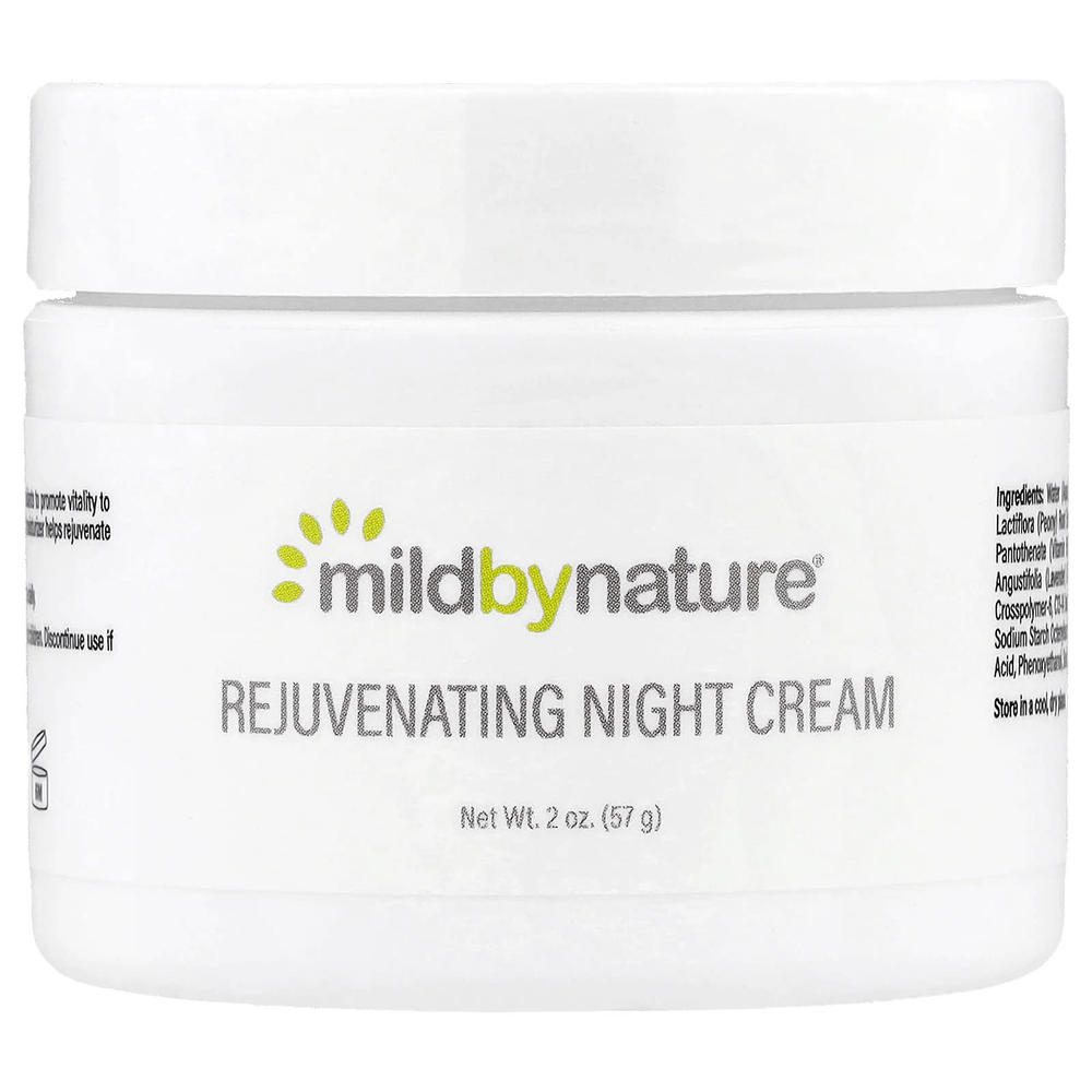 Mild By Nature, Омолаживающий ночной крем, 57 г (2 унции)