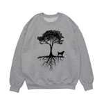 Свитшот "Алабай и дерево"