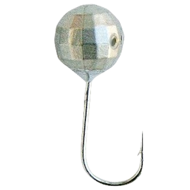 Мормышка вольфрам Dixxon (DS Fishing) Шар гран. с отверст. 1160-05 D=6.0мм 1.80г  1шт Чёрная